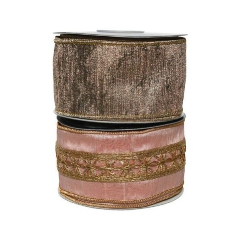 NASTRO ORGANZA 2AS BLUSH PINK